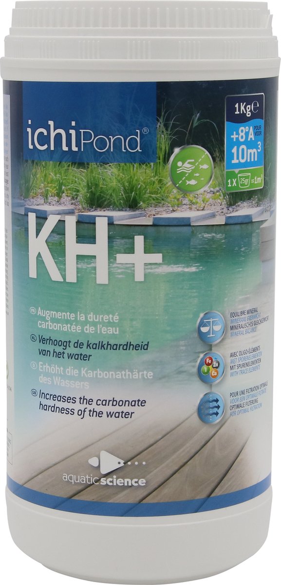 NEO KH+ | Verhoogt de KH van het water (carbonaathardheid) | 1KG | Ichi Pond - Aquatic Science